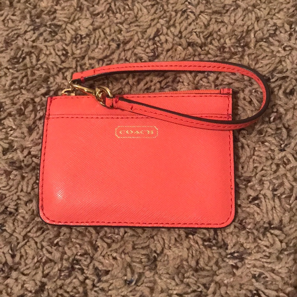 Coach keychain/wristlet